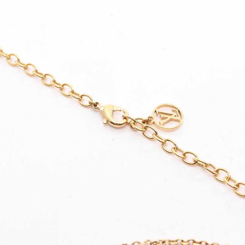 Louis Vuitton Collier Blooming Necklace, Gold Plated (GP), Women's, Tone - Picture 4 of 8